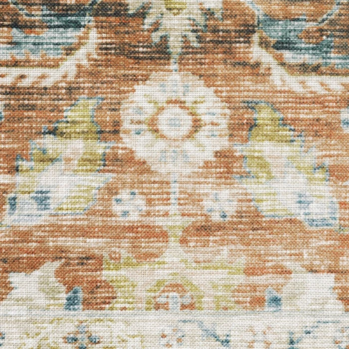 Oriental Weavers Area Rug Charleston CHA04 Rust 7' 6" X 10'