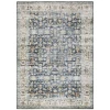 Oriental Weavers Charleston Cha05 Blue/ Gold Area Rug 5 ft. X 7 ft. Rectangle