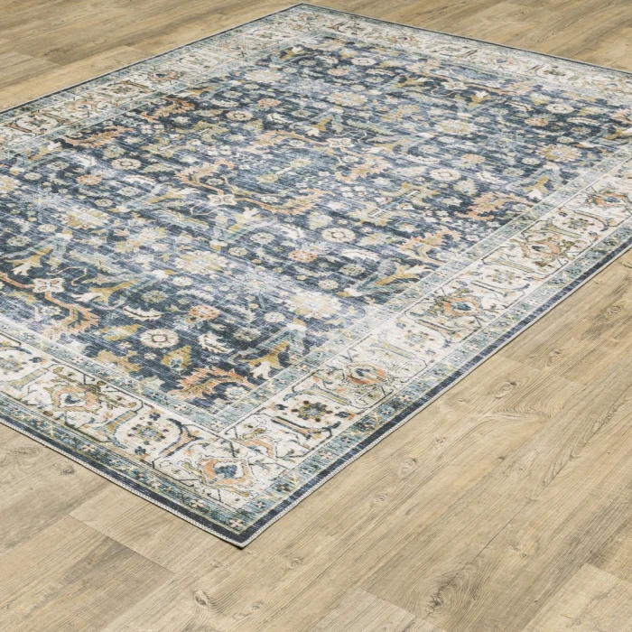 Oriental Weavers Area Rug Charleston CHA05 Blue 2' X  3'