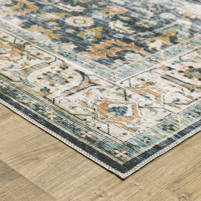 Oriental Weavers Area Rug Charleston CHA05 Blue 2' X  3'
