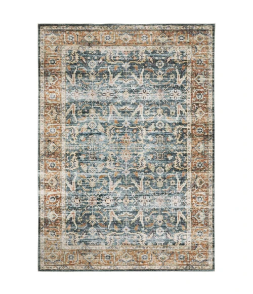 Oriental Weavers Area Rug Charleston CHA06 Blue 5' X  7'