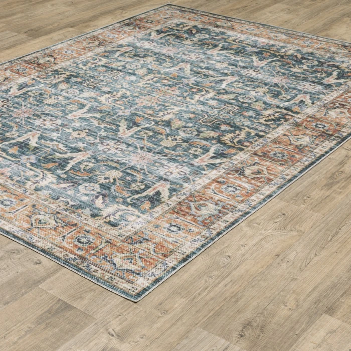 Oriental Weavers Area Rug Charleston CHA06 Blue 5' X  7'