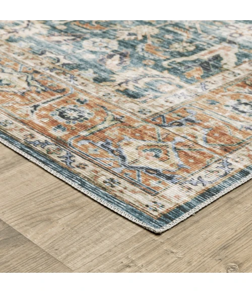Oriental Weavers Area Rug Charleston CHA06 Blue 5' X  7'