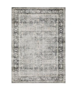 Oriental Weavers Charleston Cha07 Charcoal/ Grey Area Rug 5 ft. X 7 ft. Rectangle