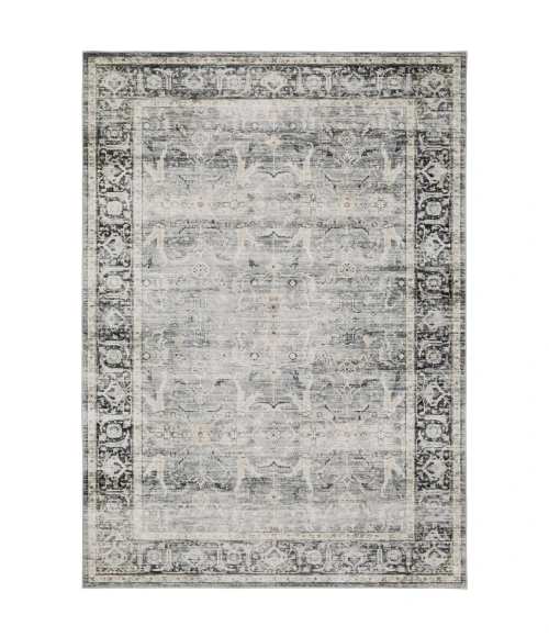 Oriental Weavers Area Rug Charleston CHA07 Charcoal 5' X  7'