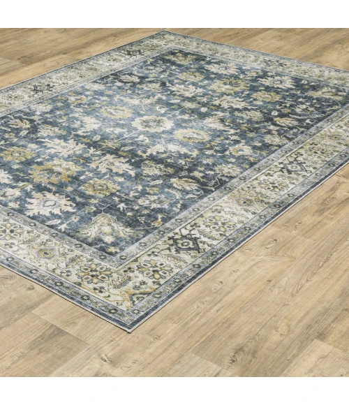 Oriental Weavers Area Rug Charleston CHA08 Charcoal 5' X  7'