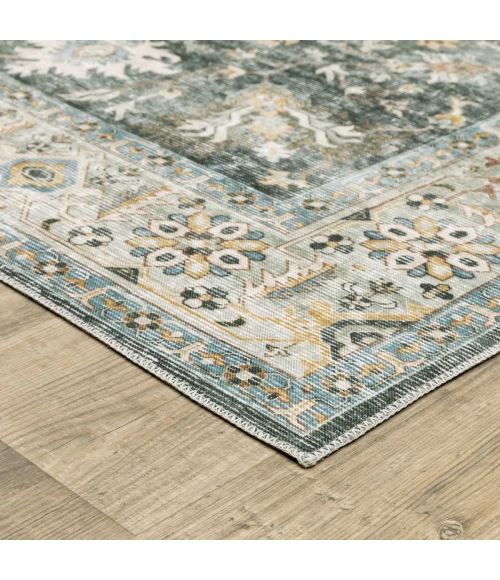 Oriental Weavers Area Rug Charleston CHA09 Blue 5' X  7'