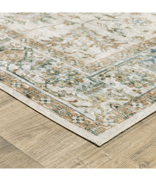 Oriental Weavers Area Rug Charleston CHA10 Ivory 7' 6" X 10'