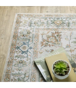 Oriental Weavers Charleston Cha10 Ivory/ Multi Area Rug 7 ft. 6 in. X 10 ft. Rectangle