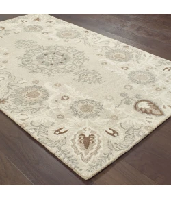 Oriental Weavers Craft 93000 Sand/ Ash Area Rug 3 ft. 6 in. X 5 ft. 6 in. Rectangle