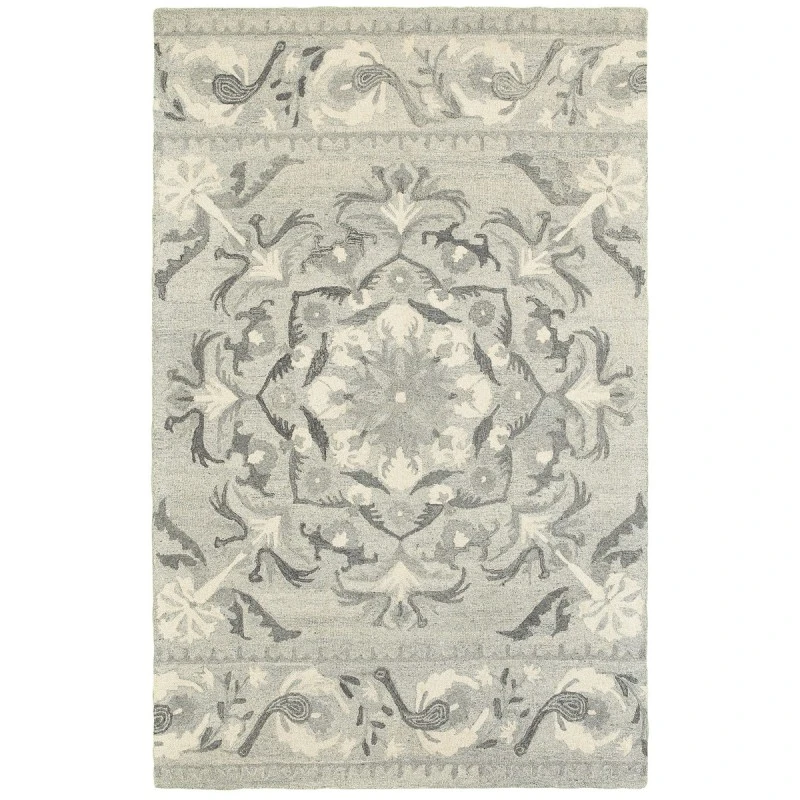 Oriental Weavers Area Rug Craft 93001 Ash 10' 0" X 13' 0"