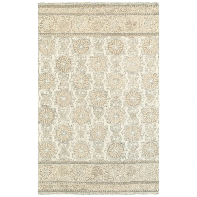 Oriental Weavers Area Rug Craft 93002 Ash 3' 6" X  5' 6"