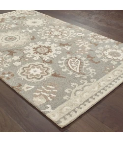 Oriental Weavers Craft 93003 Grey/ Sand Area Rug 3 ft. 6 in. X 5 ft. 6 in. Rectangle