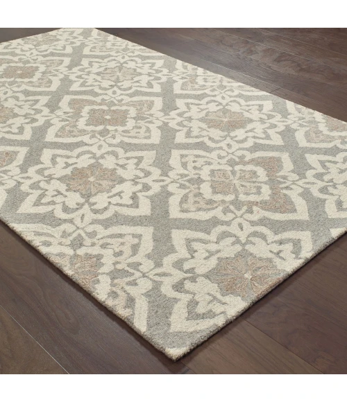 Oriental Weavers Area Rug Craft 93004 Grey 5' 0" X  8' 0"
