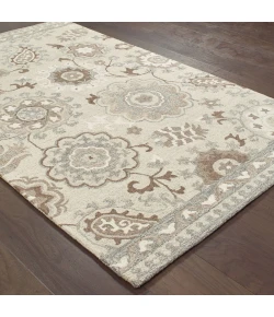 Oriental Weavers Craft 93005 Ivory/ Grey Area Rug 10 ft. 0 in. X 13 ft. 0 in. Rectangle