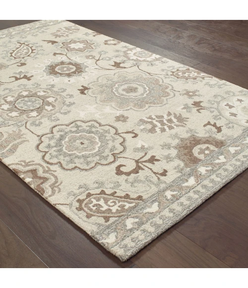 Oriental Weavers Area Rug Craft 93005 Ivory 10' 0" X 13' 0"