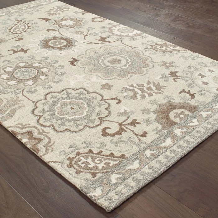 Oriental Weavers Area Rug Craft 93005 Ivory 8' 0" X 10' 0"