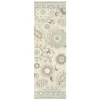 Oriental Weavers Craft 93005 Ivory/ Grey Area Rug 2 ft. 6 in. X 8 ft. 0 in. Runner