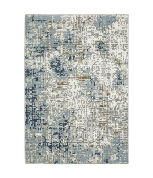Oriental Weavers Area Rug Easton 011E3 Blue 3' 3" X  5'