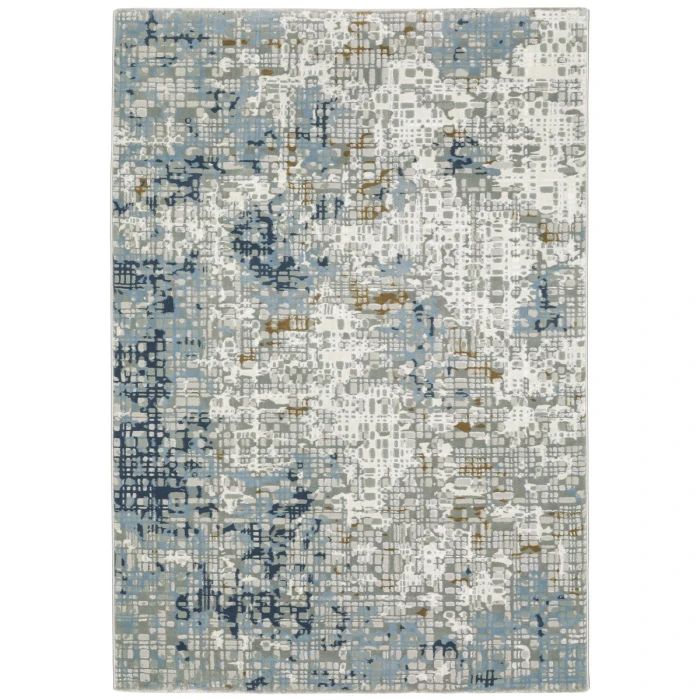 Oriental Weavers Area Rug Easton 011E3 Blue 7'10" X 10'10"