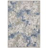 Oriental Weavers Easton 3313Q Beige/ Blue Area Rug 3 ft. 3 in. X 5 ft. Rectangle