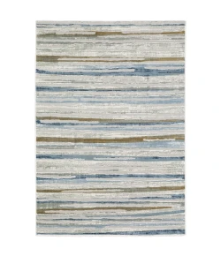 Oriental Weavers Easton 4514E Beige/ Blue Area Rug 5 ft. 3 in. X 7 ft. 6 in. Rectangle