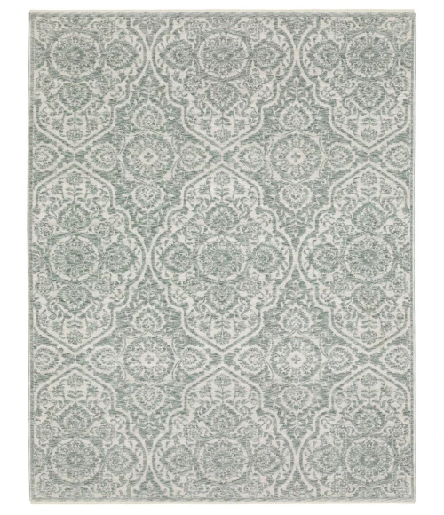 Oriental Weavers ECHO ech02 Green/Ivory Rug 3' 3X5'