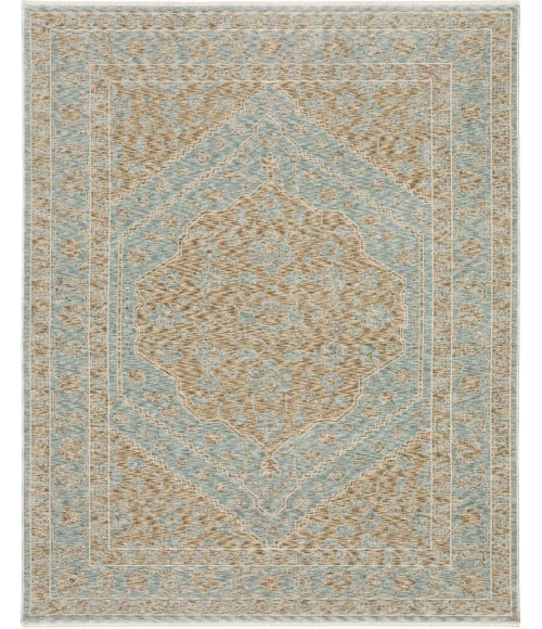 Oriental Weavers ECHO ech03 Beige/Blue Rug 3' 3X5'