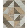 Oriental Weavers Echo Ech04 Beige/ Grey 6 Ft. 7 In. X 9 Ft. 6 In. Rectangle Rug