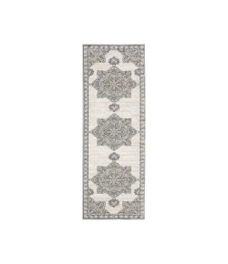 Oriental Weavers Ellington Ell01 Ivory/ Blue 3 Ft.10 In. X 5 Ft. 5 In. Rectangle Rug