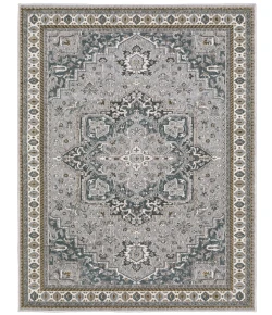 Oriental Weavers Ellington Ell02 Blue/ Grey 3 Ft.10 In. X 5 Ft. 5 In. Rectangle Rug