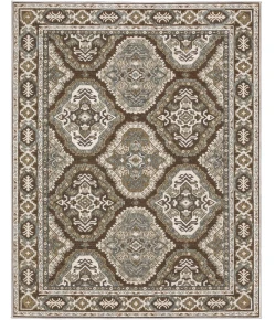 Oriental Weavers Ellington Ell03 Rust/ Blue 5 Ft. 3 In. X 7 Ft. 6 In. Rectangle Rug