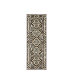 Oriental Weavers Ellington Ell03 Rust/ Blue 5 Ft. 3 In. X 7 Ft. 6 In. Rectangle Rug