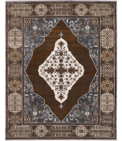Oriental Weavers Ellington Ell06 Rust/ Blue 3 Ft.10 In. X 5 Ft. 5 In. Rectangle Rug