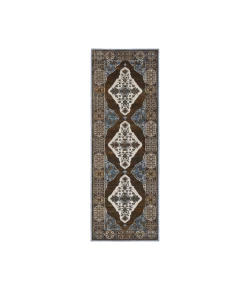 Oriental Weavers Ellington Ell06 Rust/ Blue 3 Ft.10 In. X 5 Ft. 5 In. Rectangle Rug