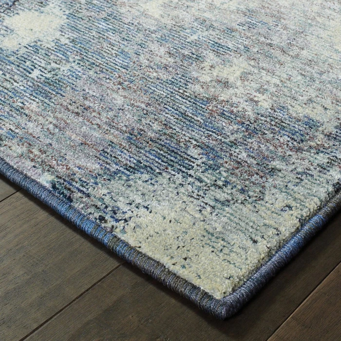 Oriental Weavers Area Rug Evolution 8000B Navy 7'10" X 10'10"