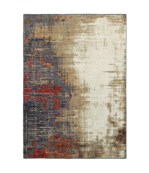Oriental Weavers Area Rug Evolution 8001A Ivory 3' 3" X  5' 2"