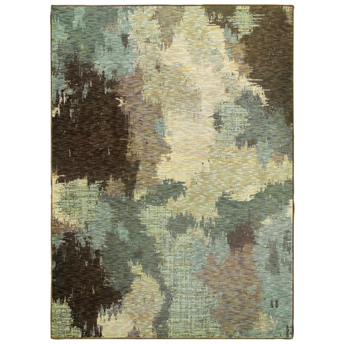 Oriental Weavers Area Rug Evolution 8011B Blue 1'10" X  3' 2"