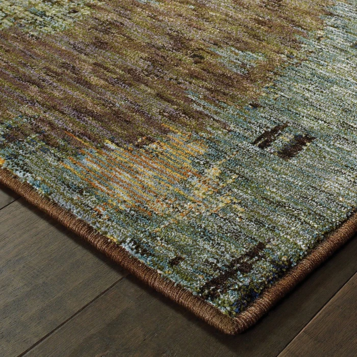 Oriental Weavers Area Rug Evolution 8011B Blue 1'10" X  3' 2"