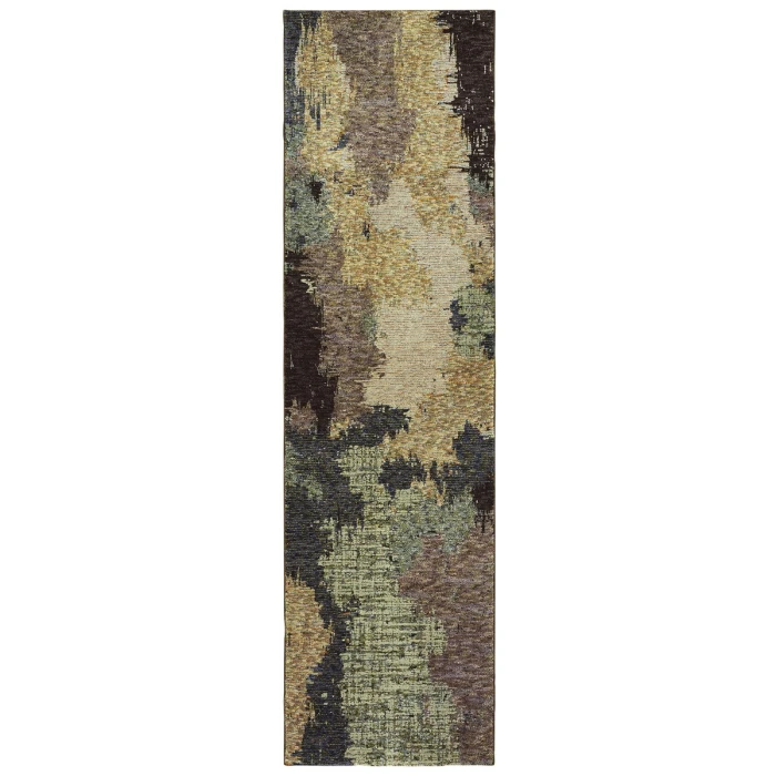 Oriental Weavers Area Rug Evolution 8011B Blue 1'10" X  3' 2"
