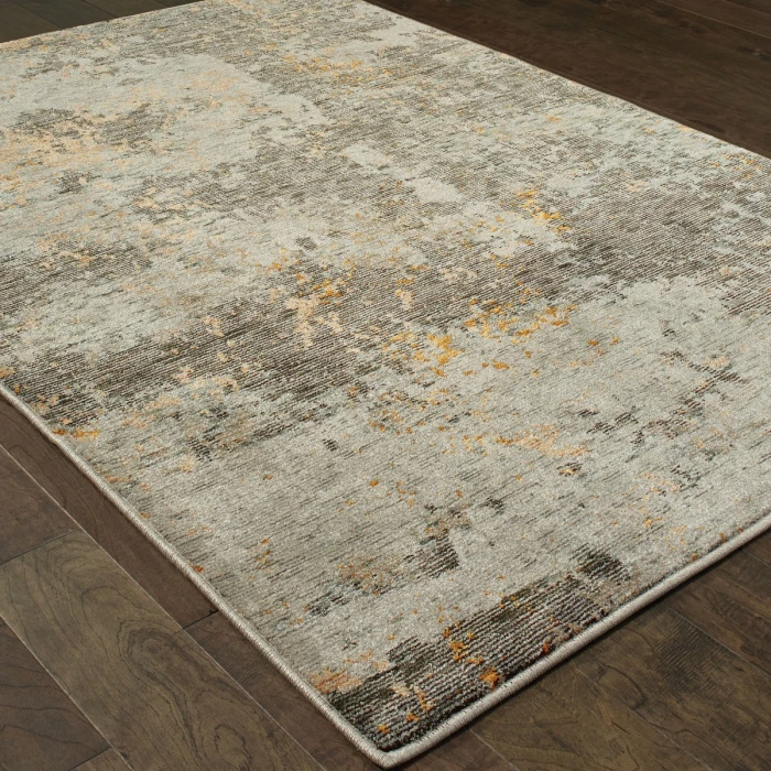 Oriental Weavers Area Rug Evolution 8025B Grey 7'10" X 10'10"