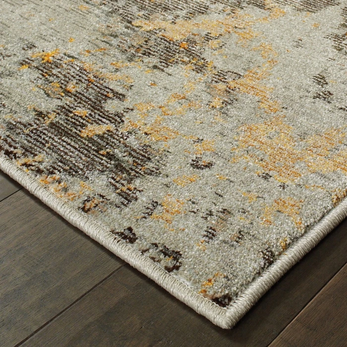 Oriental Weavers Area Rug Evolution 8025B Grey 7'10" X 10'10"