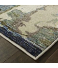 Oriental Weavers Area Rug Evolution 8027A Blue 5' 3" X  7' 3"