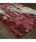 Oriental Weavers Area Rug Evolution 8028B Red 1'10" X  3' 2"