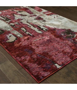 Oriental Weavers Evolution 8028B Red/ Beige Area Rug 1 ft. 10 in. X 3 ft. 2 in. Rectangle