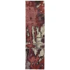 Oriental Weavers Evolution 8028B Red/ Beige Area Rug 2 ft. 6 in. X 12 ft. 0 in. Runner