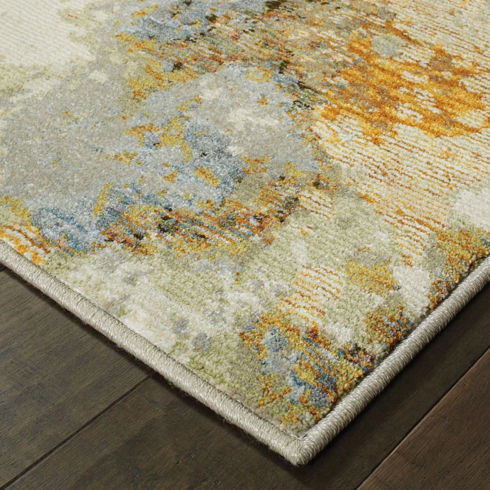 Oriental Weavers Area Rug Evolution 8031B Gold 2' 6" X 12' 0" Runner