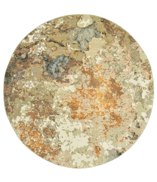 Oriental Weavers Area Rug Evolution 8031B Gold 7'10"