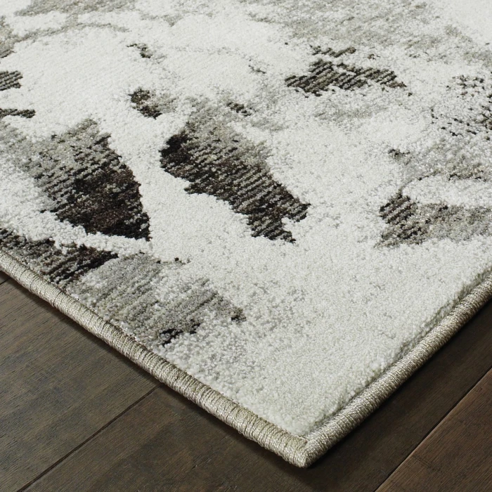 Oriental Weavers Area Rug Evolution 8035B Charcoal 6' 7" X  9' 6"