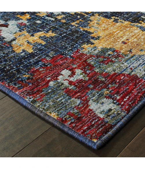 Oriental Weavers Area Rug Evolution 8036C Blue 5' 3" X  7' 3"